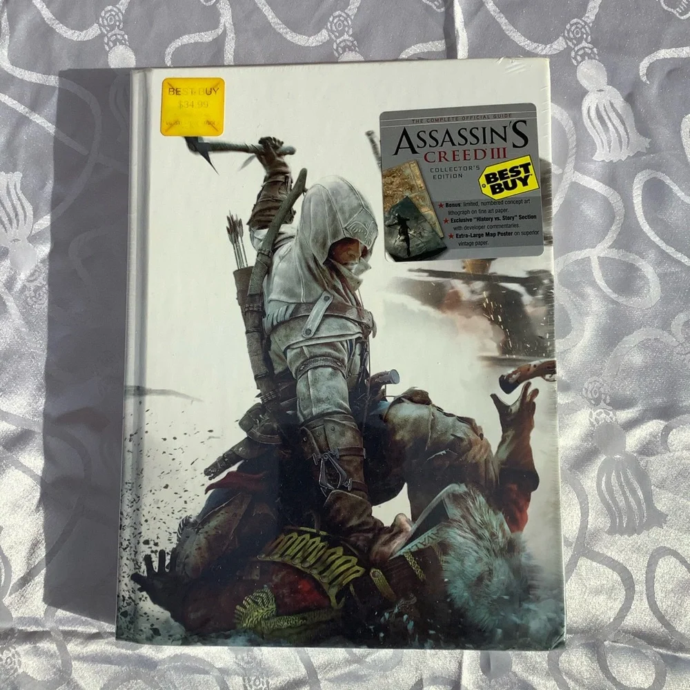 New The Complete Official Book Guide Assassin’s Creed 3 Collector’s Edition